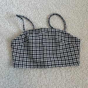 Garage Houndstooth top